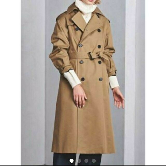 売れ筋商品 HYKE - yellow☆HYKE トレンチコート サイズ1 トレンチ
