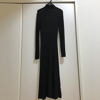 ザラ(ZARA)のZARAニットロングAラインワンピース(ロングワンピース/マキシワンピース)