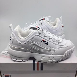 フィラ(FILA)の24.5cm FILA フィラ ディスラプター 2 白(スニーカー)