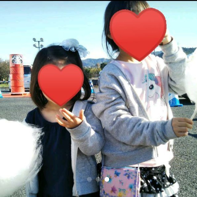 H&M(エイチアンドエム)の値下げしました！　H＆M 　パーカー キッズ/ベビー/マタニティのキッズ服女の子用(90cm~)(ジャケット/上着)の商品写真