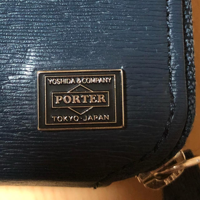 PORTER(ポーター)の❗️本日中❗️PORTER パスケース ネイビー (箱付き) メンズのファッション小物(名刺入れ/定期入れ)の商品写真