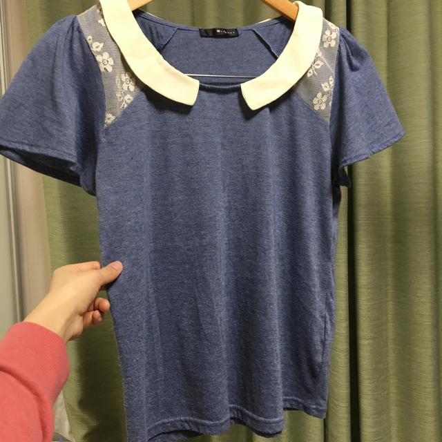 archives(アルシーヴ)の襟付きTシャツ レディースのトップス(Tシャツ(半袖/袖なし))の商品写真
