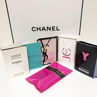 シャネル(CHANEL)の新品◆CHANEL DIOR YSL　他　フレグランス香水サンプル 6点セット(香水(女性用))