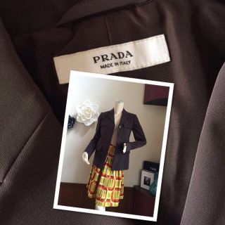 プラダ(PRADA)の大人な春物PRADAベルト付アウター✨(ミリタリージャケット)