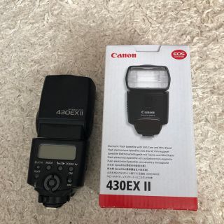 キヤノン(Canon)のyoshit様専用 超美品 canon スピードライト430EX II(ストロボ/照明)