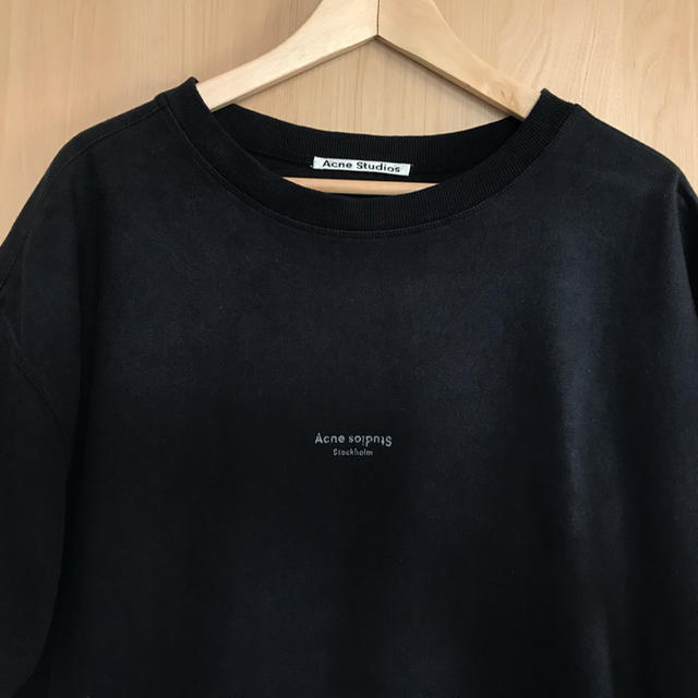 ACNE - Acne Studios ガーメントダイ ロゴTシャツの通販 by petitmask