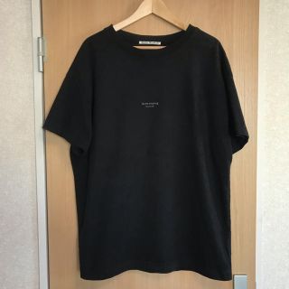 アクネ(ACNE)のAcne Studios ガーメントダイ ロゴTシャツ(Tシャツ/カットソー(半袖/袖なし))