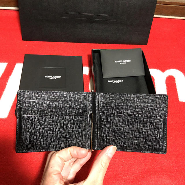 SAINT LAURENT 財布 マネークリップ 2