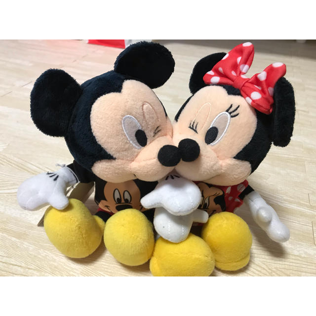 Disney(ディズニー)のミッキー ミニー ぬいぐるみ エンタメ/ホビーのおもちゃ/ぬいぐるみ(ぬいぐるみ)の商品写真