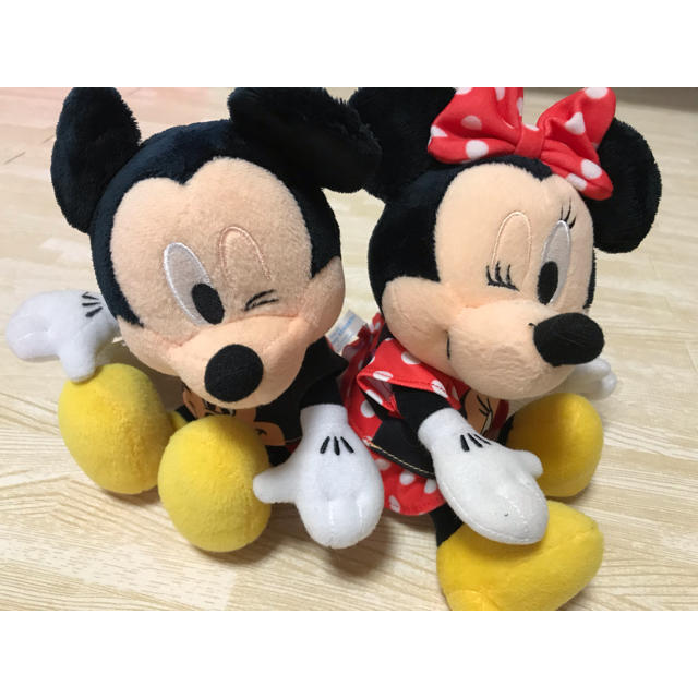 Disney(ディズニー)のミッキー ミニー ぬいぐるみ エンタメ/ホビーのおもちゃ/ぬいぐるみ(ぬいぐるみ)の商品写真