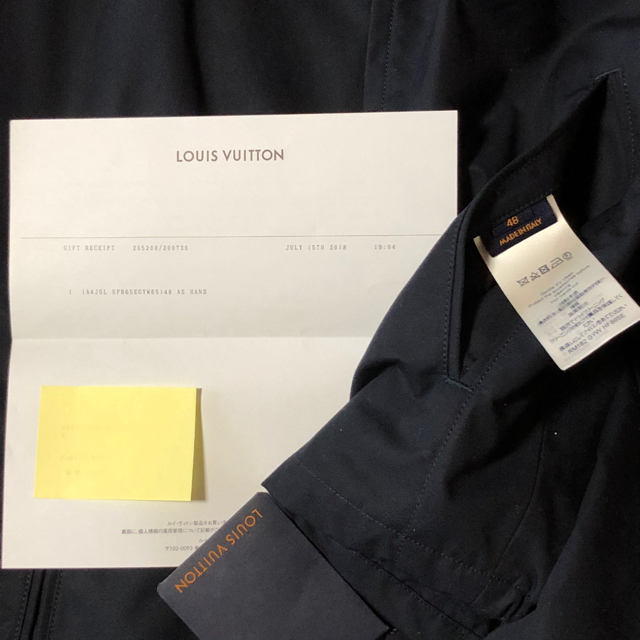 LOUIS VUITTON(ルイヴィトン)の入手困難‼️LOUIS VUITTON  ハンドLVグラフィックハリントン メンズのジャケット/アウター(ブルゾン)の商品写真