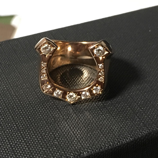 リング ホースシュー 18k メンズのアクセサリー(リング(指輪))の商品写真