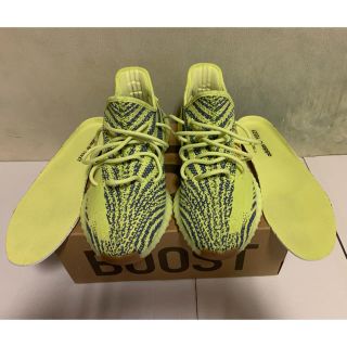 アディダス(adidas)のYEEZY BOOST 350V2 セミフローズンイエロー 29.0cm(スニーカー)