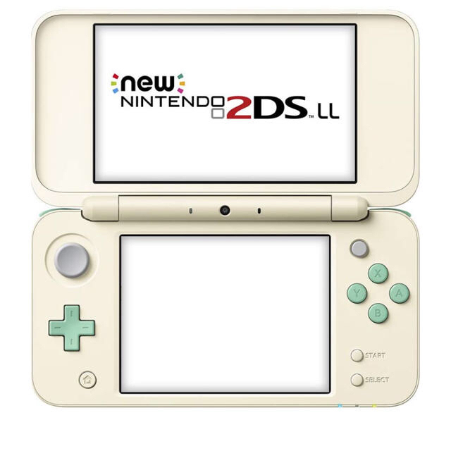 ニンテンドー2DS(ニンテンドー2DS)のNewニンテンドー2DS LL とびだせ どうぶつの森 amiibo＋パック エンタメ/ホビーのゲームソフト/ゲーム機本体(携帯用ゲーム機本体)の商品写真