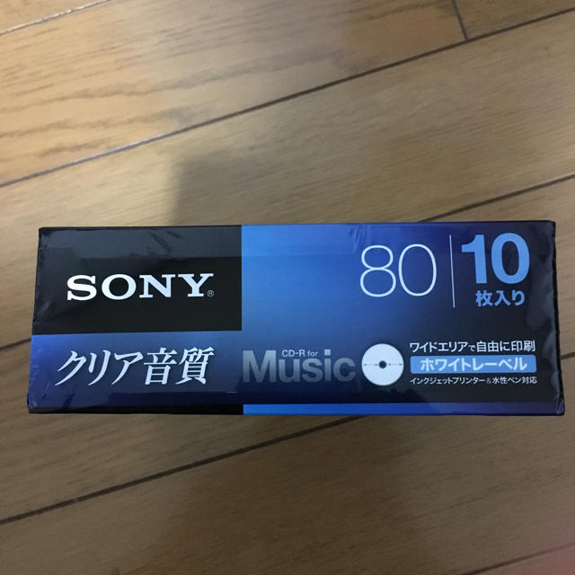 SONY(ソニー)のクリア音質 CD-R for music sony エンタメ/ホビーのCD(その他)の商品写真