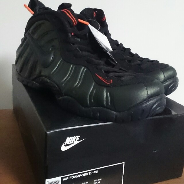 スニーカー27.5cm Nike air foamposite pro セコイア