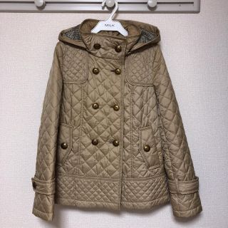 バーバリーブルーレーベル(BURBERRY BLUE LABEL)のバーバリー キルティングコート サイズ40(スプリングコート)