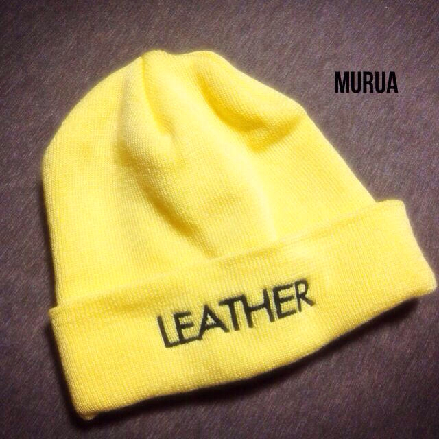 MURUA(ムルーア)のMURUAニット♡ レディースの帽子(ニット帽/ビーニー)の商品写真