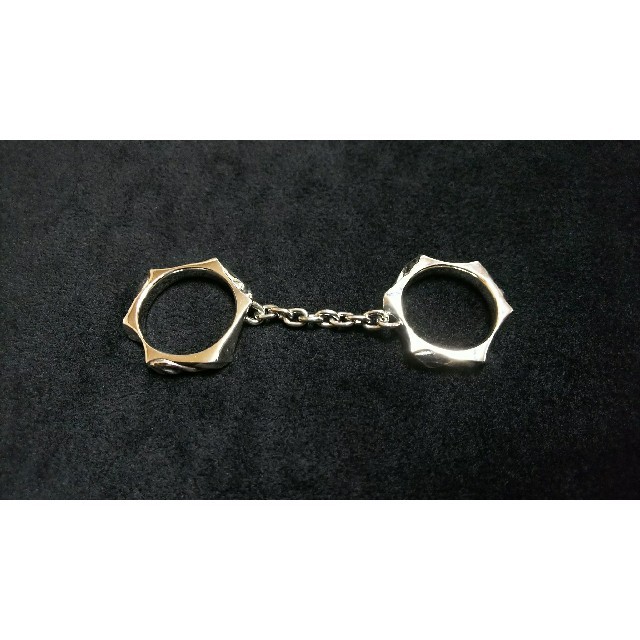 DEAL DESIGN(ディールデザイン)のDEAL DESIGN ツイスト カフ リング 中古美品 シルバー925 メンズのアクセサリー(リング(指輪))の商品写真