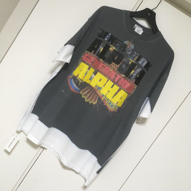 Sサイズ vetements 転写プリントTシャツ