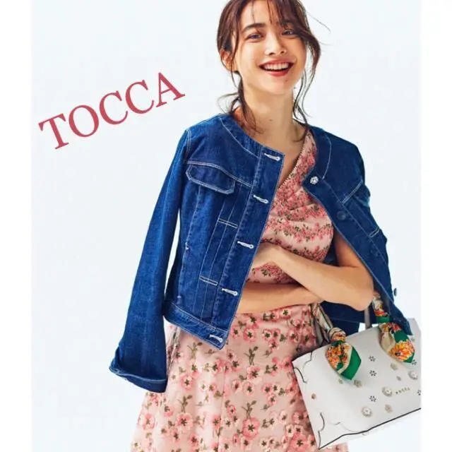 TOCCA - TOCCA 2018 LATIFOLA 総刺繍ワンピース 新品タグ付き半額