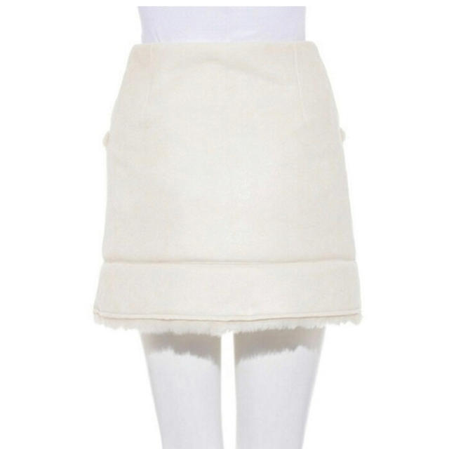 SNIDEL(スナイデル)のsnidel❤フェイクムートンスカート レディースのスカート(ミニスカート)の商品写真