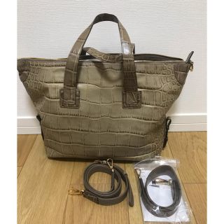 LEATHER JEWELS 3wayショルダートートバッグ　専用(トートバッグ)