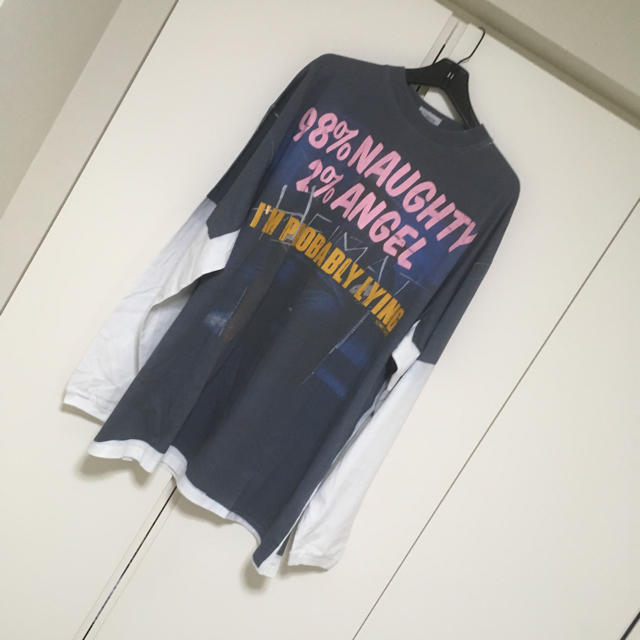 Balenciaga(バレンシアガ)のSサイズ vetements 転写プリントTシャツ メンズのトップス(Tシャツ/カットソー(七分/長袖))の商品写真