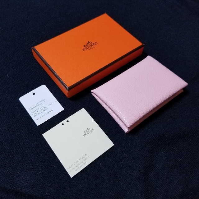 Hermes(エルメス)のHERMES　カルヴィ　カードケース レディースのファッション小物(名刺入れ/定期入れ)の商品写真