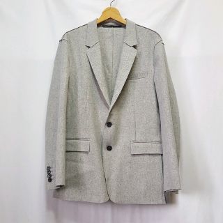 ベルギー製☆KRIS VAN ASSCHE ウール テーラードジャケット約74cm袖丈