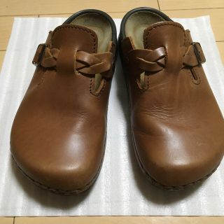 ビルケンシュトック(BIRKENSTOCK)の【Birkenstock】スリッパサンダル 皮 (サンダル)