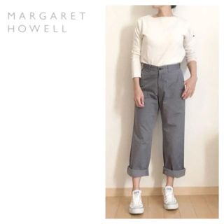 マーガレットハウエル(MARGARET HOWELL)のMARGARET HOWELL☆マーガレットハウエル☆MHL☆パンツ☆コットン(カジュアルパンツ)