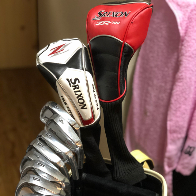 Srixon(スリクソン)のゴルフバッグフルセット スポーツ/アウトドアのゴルフ(クラブ)の商品写真