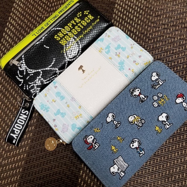 スヌーピー♡長財布各2600円