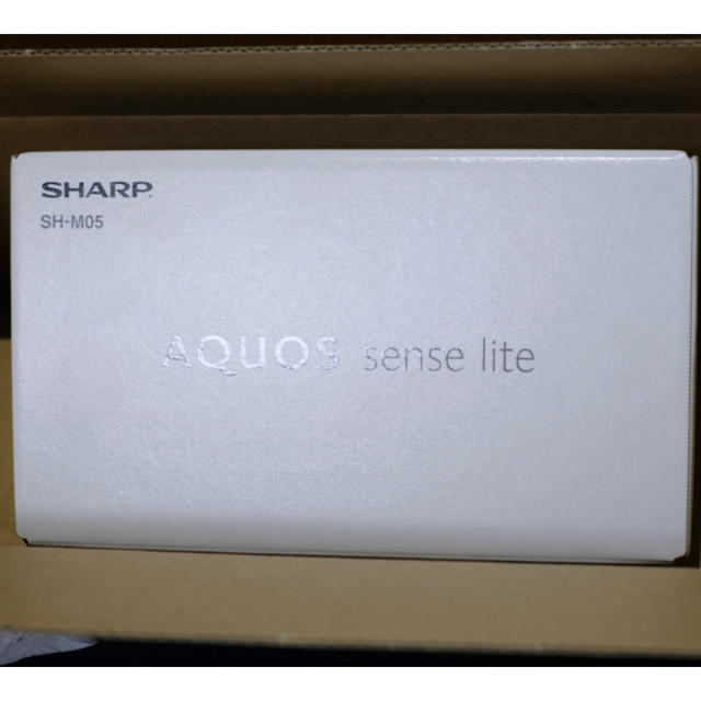 新品 AQUOS sense lite SH-M05 SIMフリー ブラック