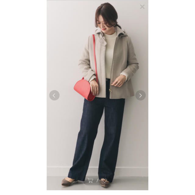 URBAN RESEARCH DOORS(アーバンリサーチドアーズ)のmiki様用 URBAN RESEARCH DOORS ウール2WAY レディースのジャケット/アウター(その他)の商品写真