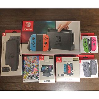 ニンテンドウ(任天堂)のNintendo Switchセット［ゆぅチィ5144様専用］(家庭用ゲーム機本体)