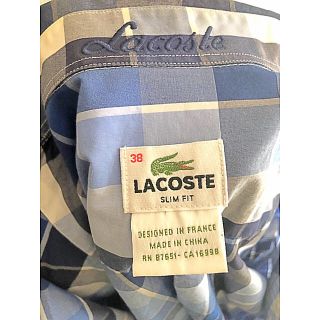 ラコステ(LACOSTE)のラコステ ギンガム チェックシャツ(シャツ)