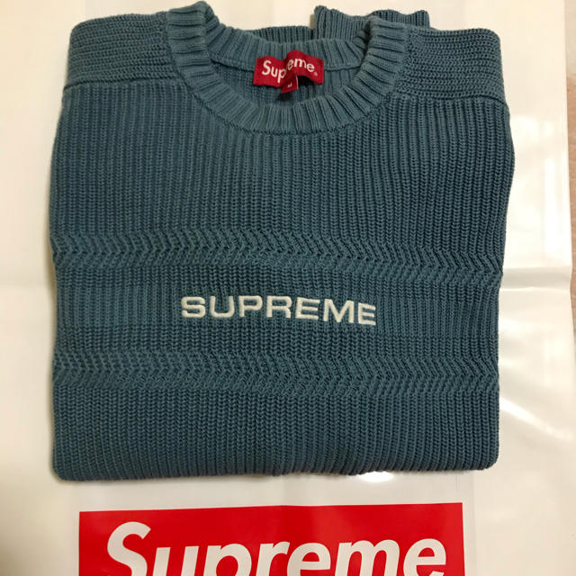 Supreme - r様専用 18SS Chest Stripe Raglan Sweaterの通販 by