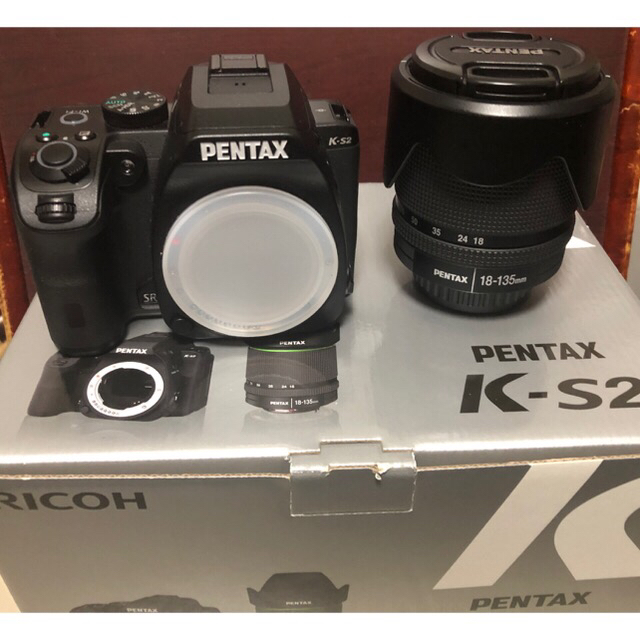 おまけ付き！[美品] PENTAX k-s2 18-135WRキット ブラック防塵