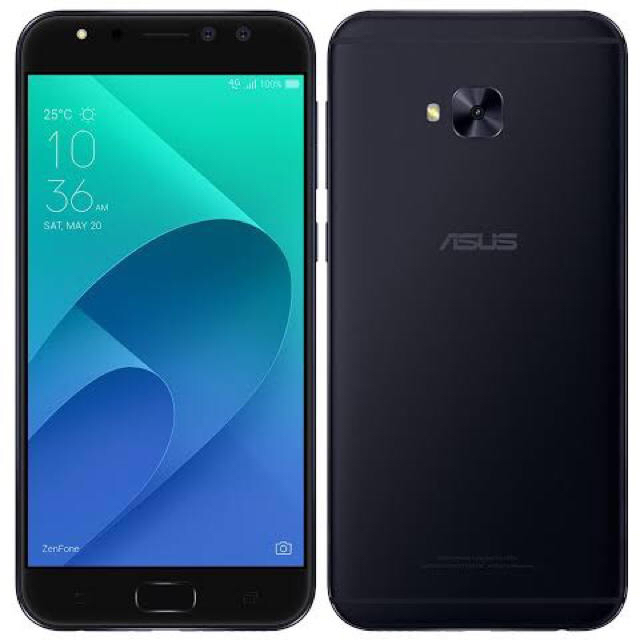 ASUS(エイスース)の新品未開封 ZenFone4 Selfie Pro SIMフリーBlack スマホ/家電/カメラのスマートフォン/携帯電話(スマートフォン本体)の商品写真