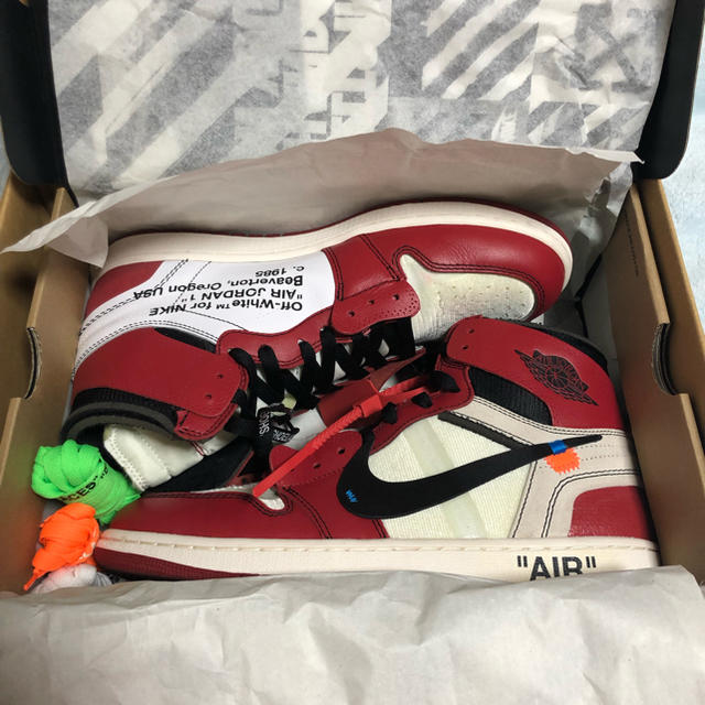 メンズ????超激レア????NIKE The Ten air Jordan1 Chicago