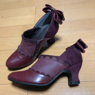 アクシーズファム(axes femme)のaxes  femme ブーティー ボルドー(ブーティ)