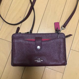 コーチ(COACH)のcoach ショルダーウォレット(財布)