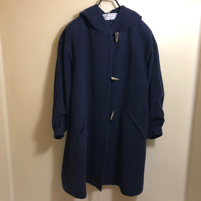 良品 90s YVES SAINT LAURENT ウール ダッフルコート