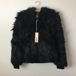 ディーゼル(DIESEL)の新品 XS(S) フェイクファーブルゾン アウター DIESEL ディーゼル(毛皮/ファーコート)