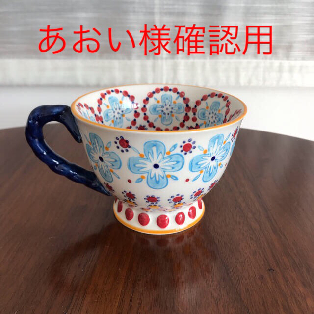 Anthropologie - 未使用 アンソロポロジー マグカップ 花柄 2点セット ...