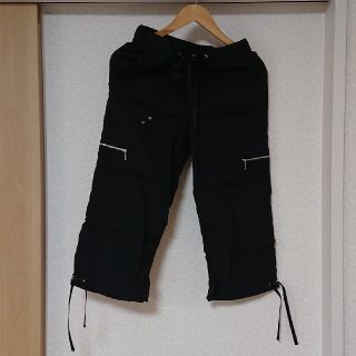 ユニクロ(UNIQLO)のユニクロ 黒カーゴパンツ(ワークパンツ/カーゴパンツ)