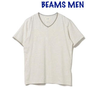 ビームス(BEAMS)のBEAMS MEN✨Wカラーカットオフカットソー✨未使用品✨(Tシャツ/カットソー(半袖/袖なし))