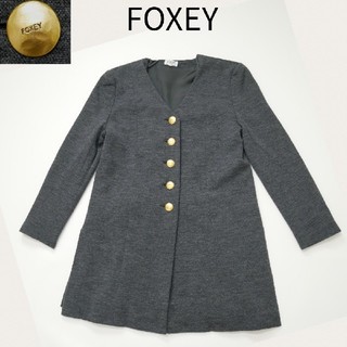 FOXEY - FOXEY フォクシー 68サイズ ロングジャケットの通販｜ラクマ